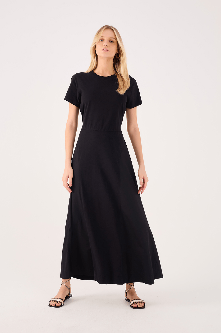 Ruched Back Dress