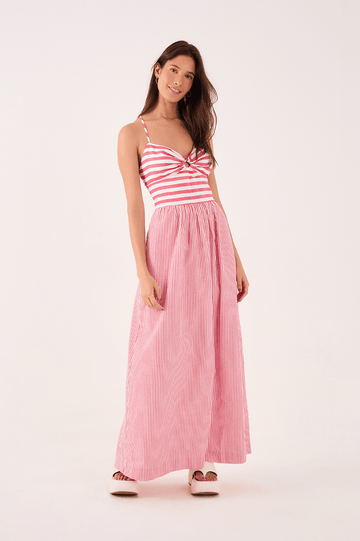 Cropped Striped Dress