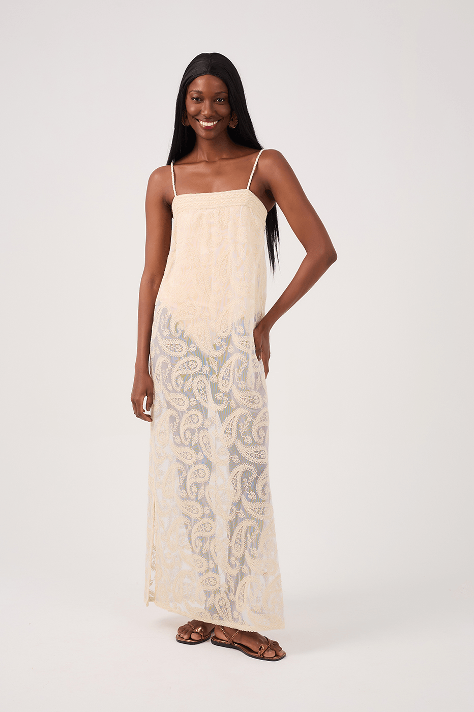 Lined Lace Dress
