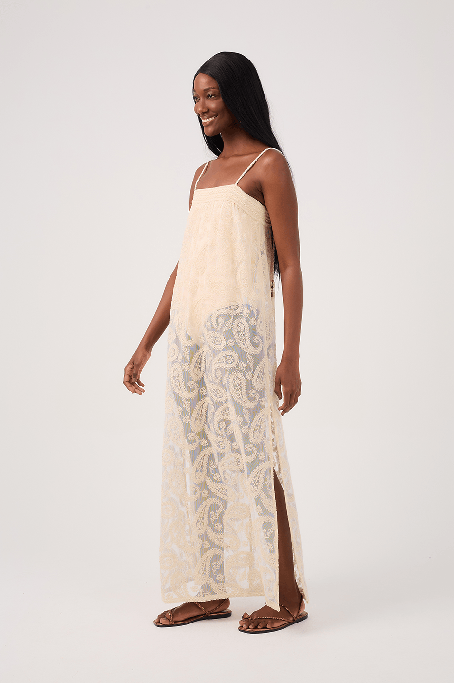 Lined Lace Dress