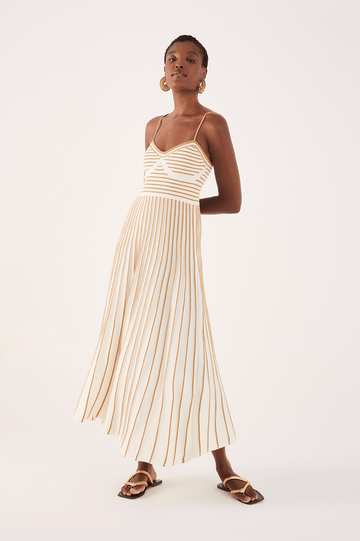 Striped Knit Dress
