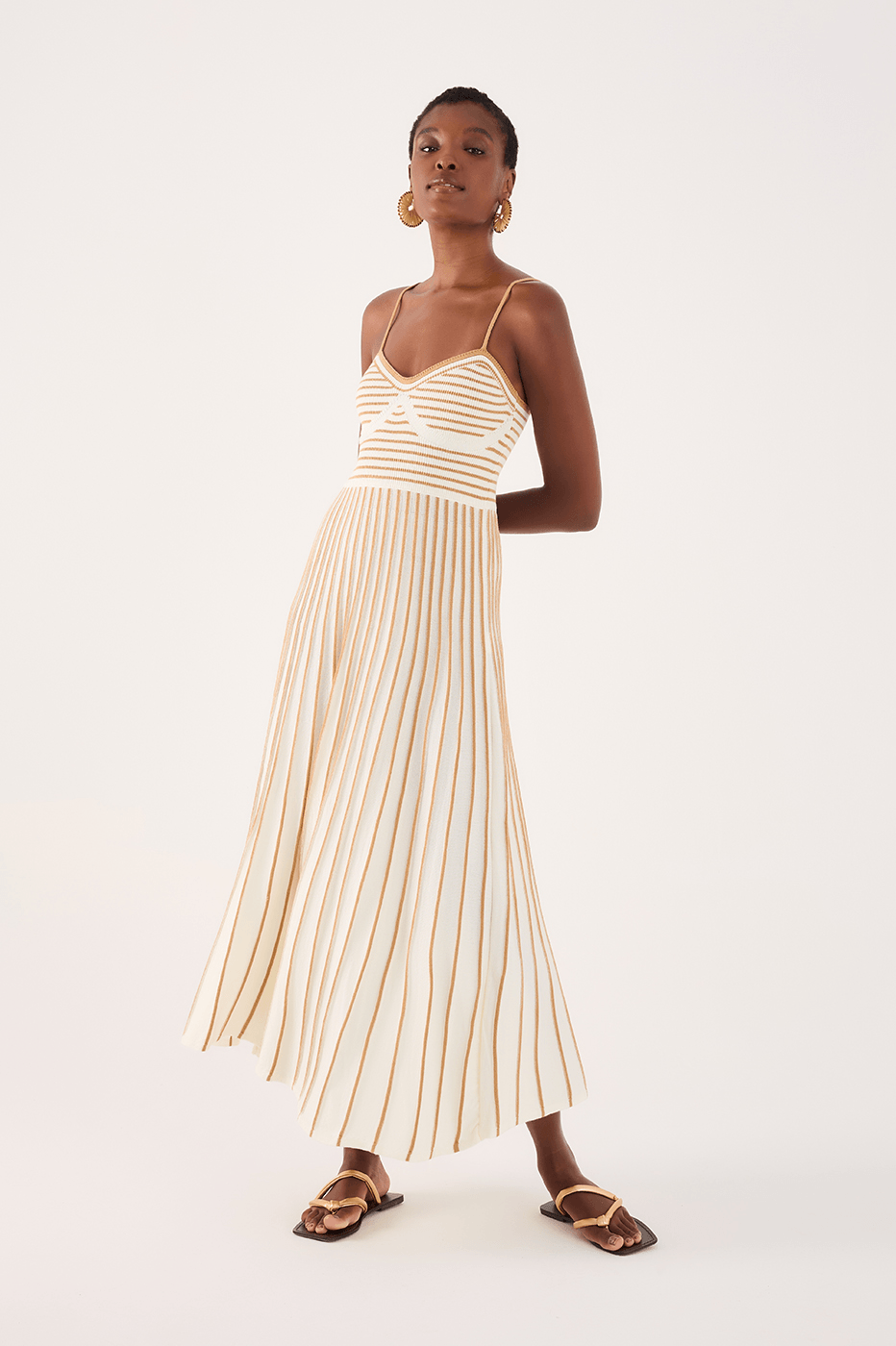 Striped Knit Dress