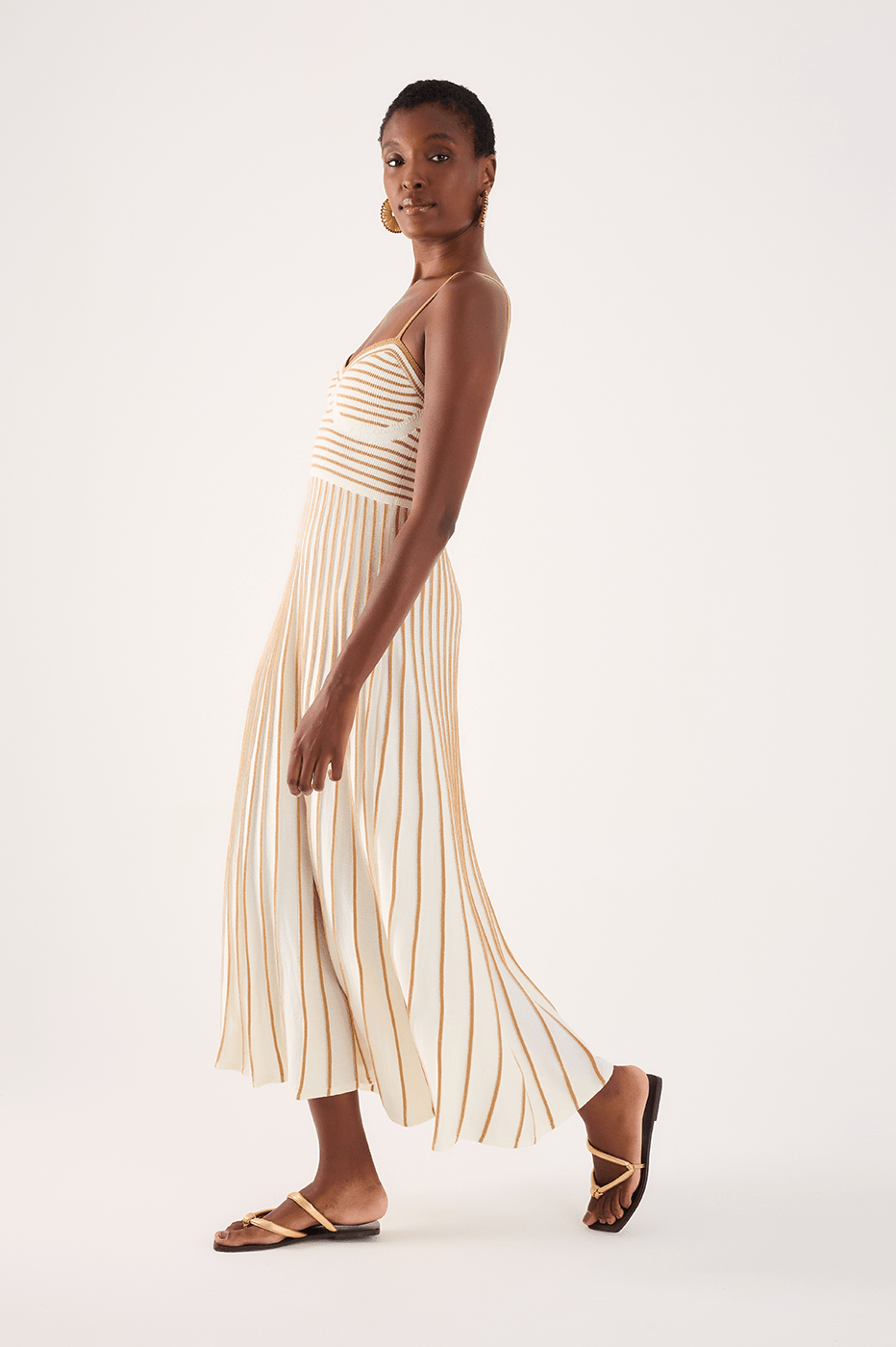 Striped Knit Dress