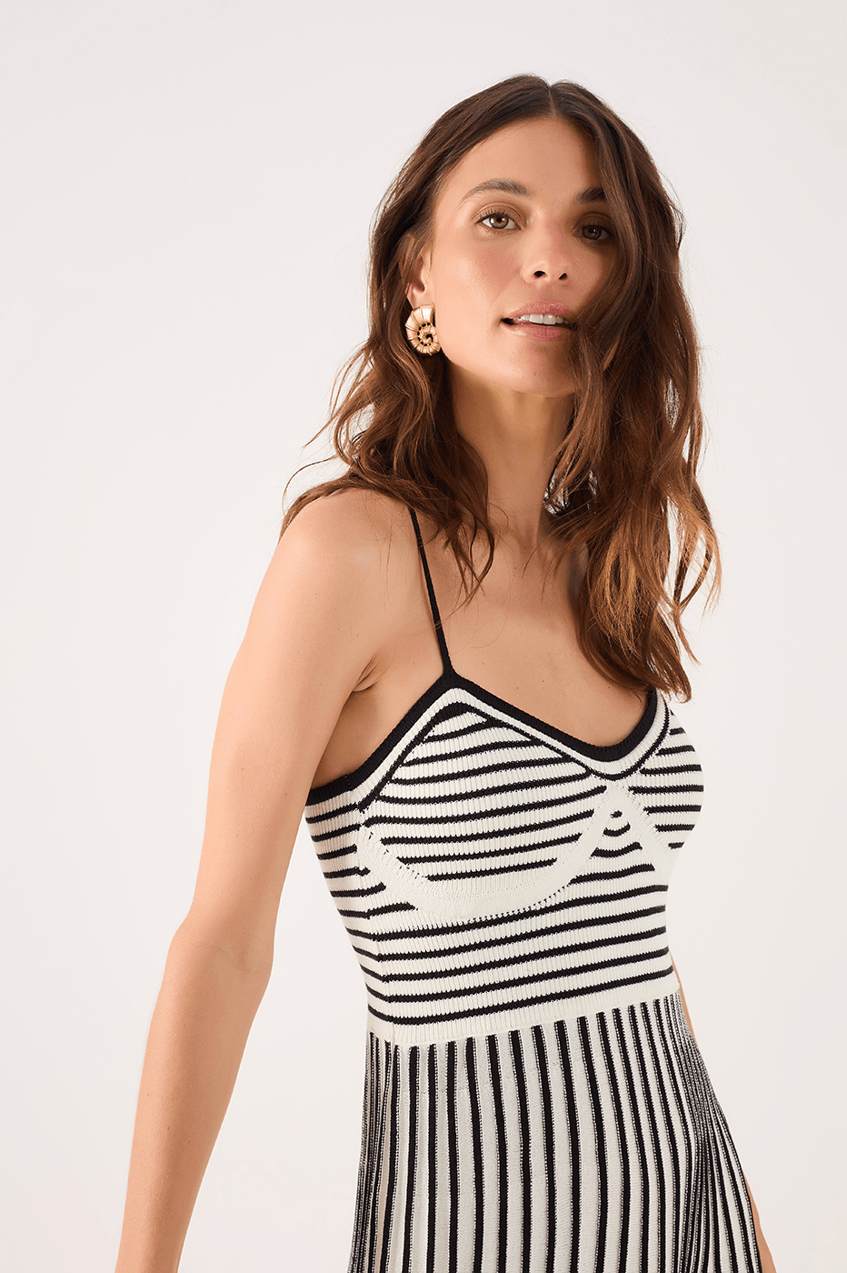 Striped Knit Dress
