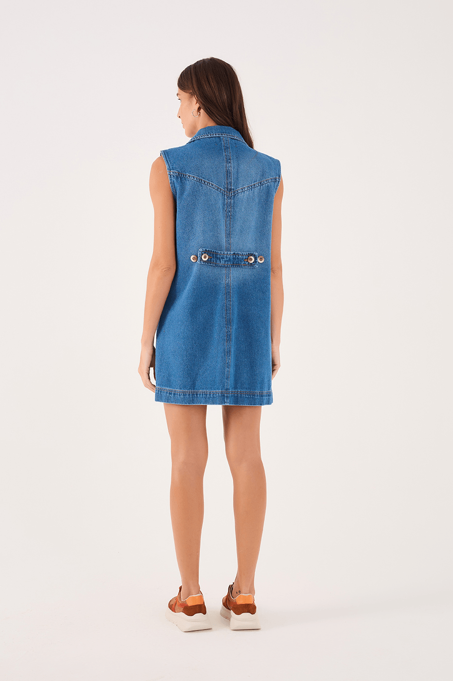 Denim Vest Dress