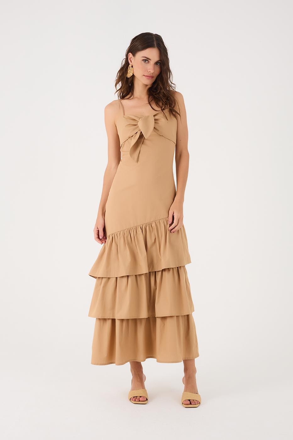 Cotton Ruffle Dress