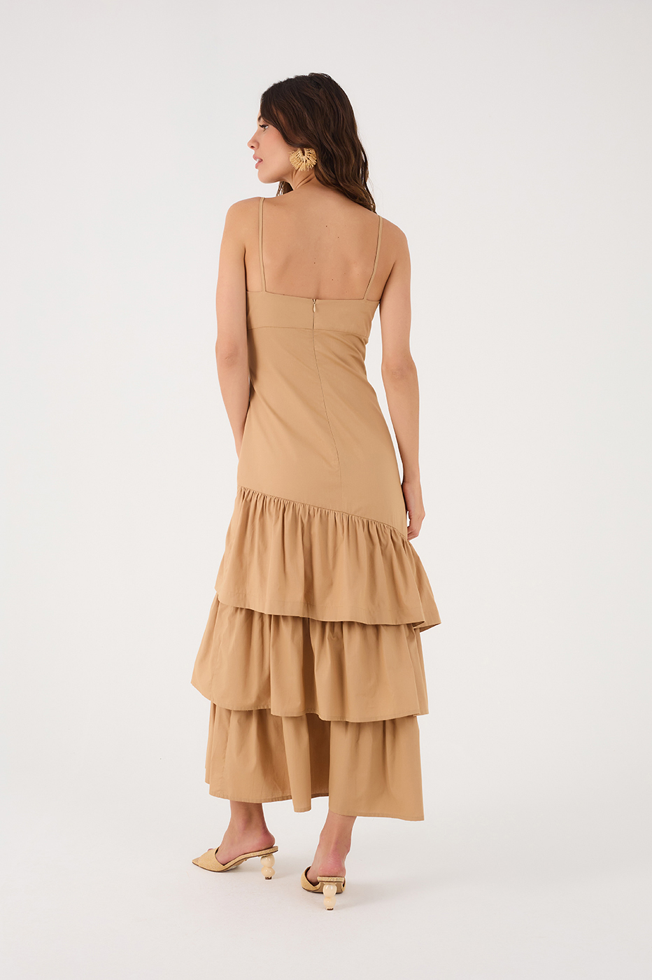Cotton Ruffle Dress