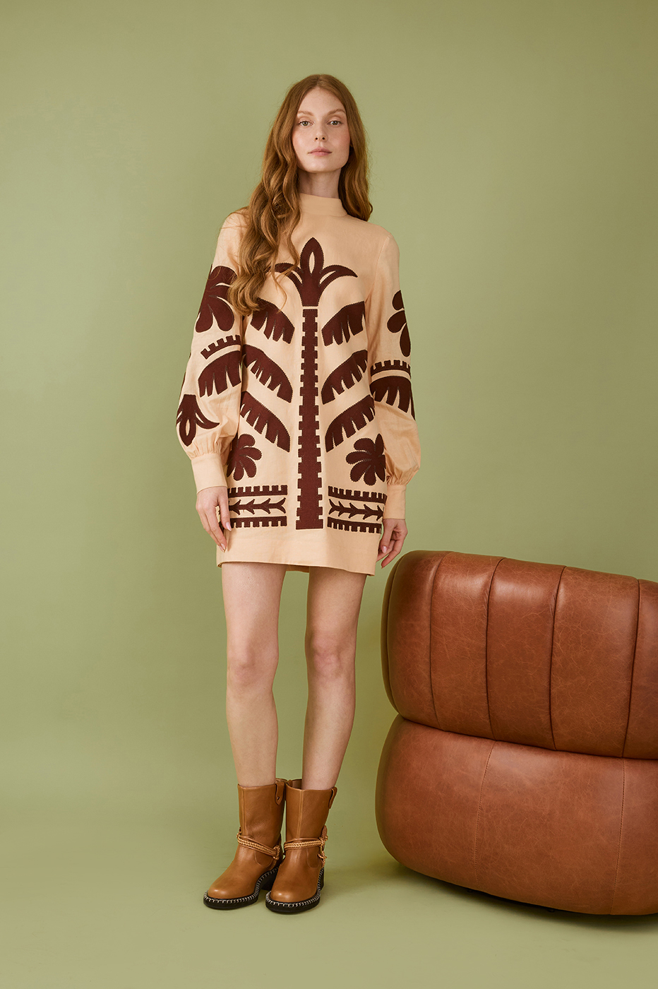 Tropical Mini Dress