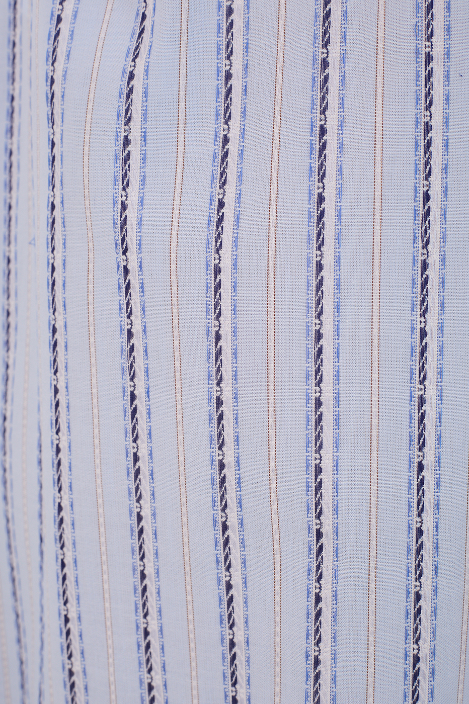 Blue Ruffled Neck Front Ties Maxi Dress