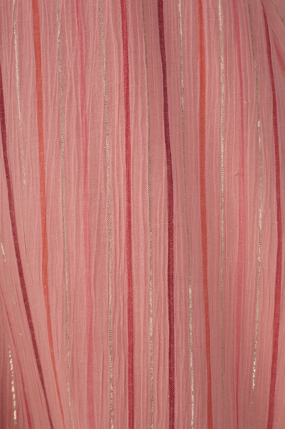 Voile Lurex Yoke Dress