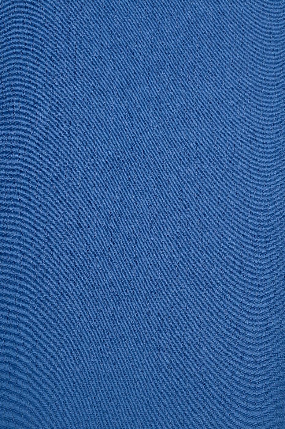 Blue Sleeveless Layered Crepe Mini Dress