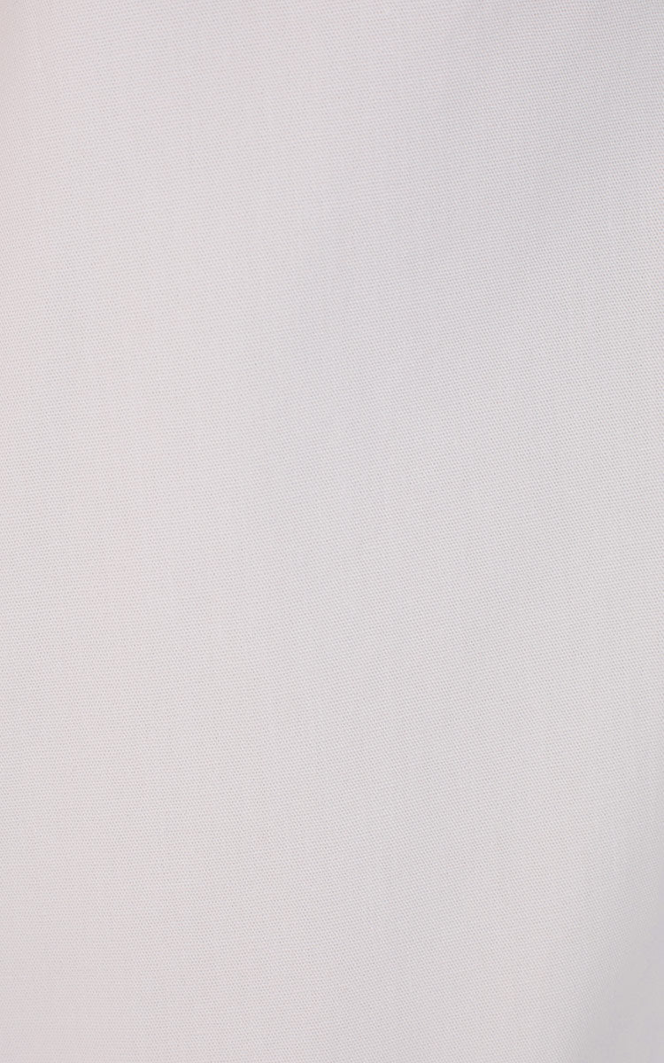 White Cotton Balloon Mini Dress