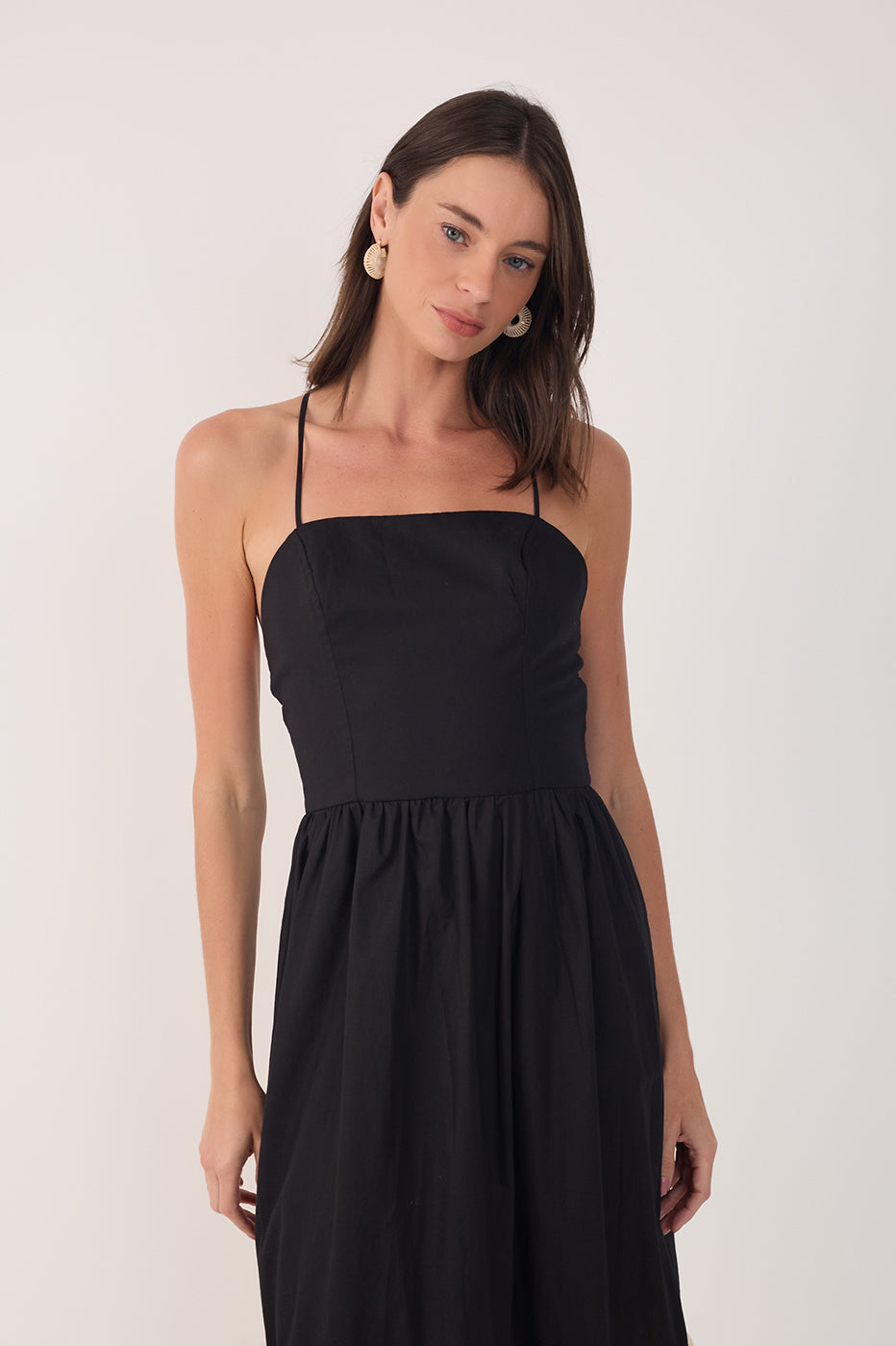 Cropped Bicolor Dress