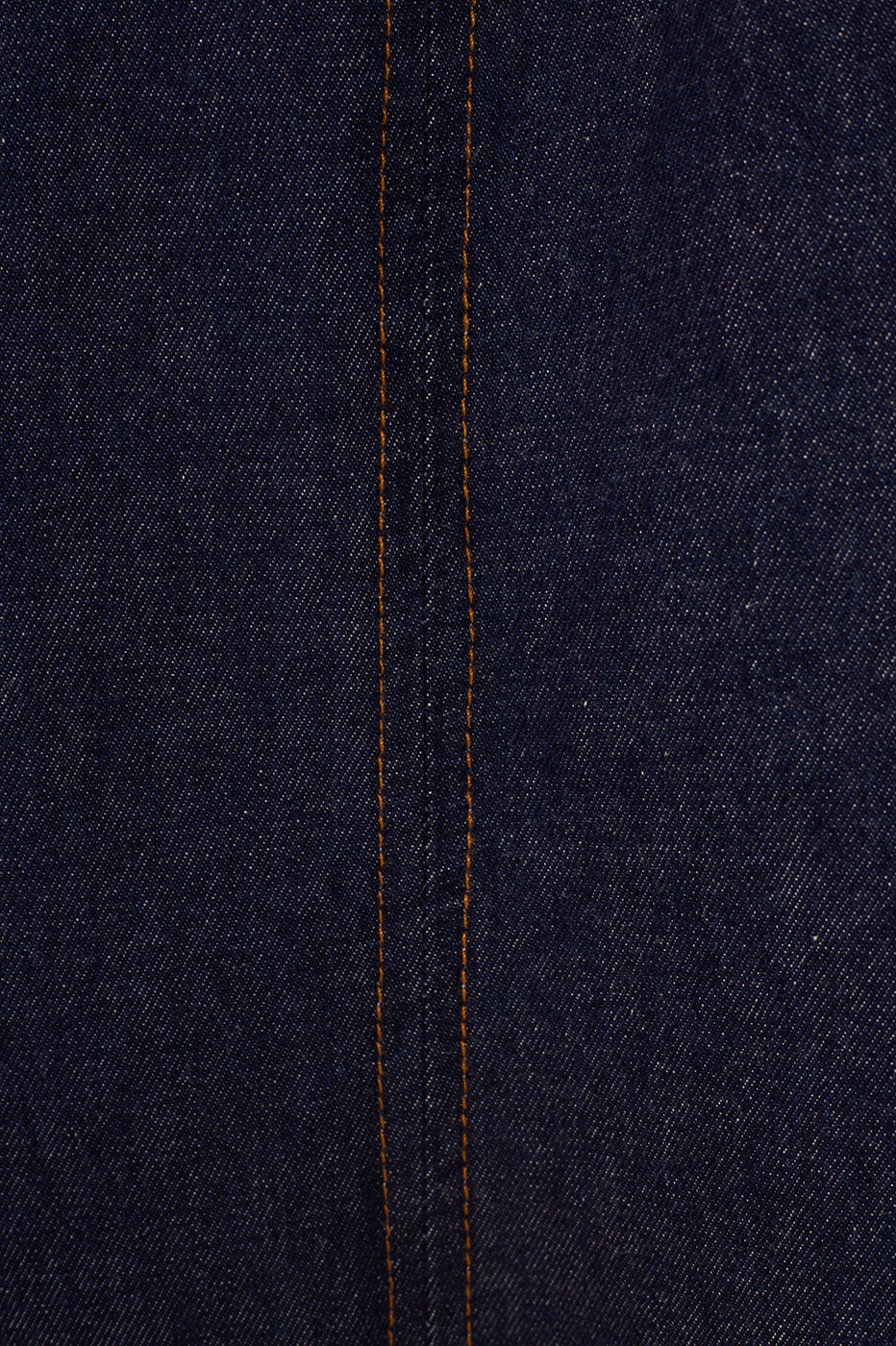 Denim Strapless Side Pockets Maxi Dress