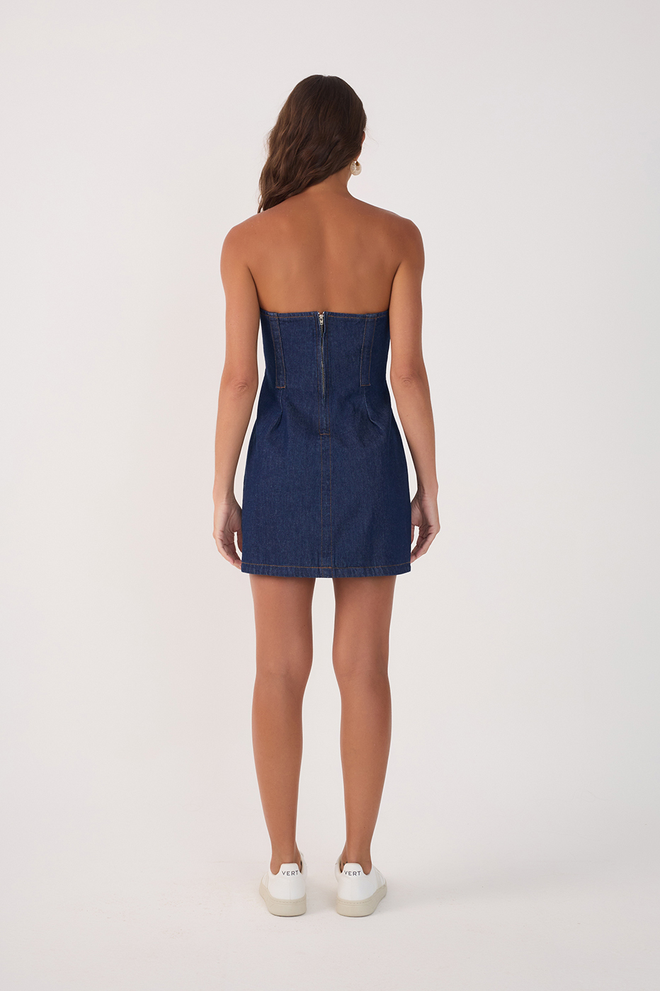 Denim Tulip Dress