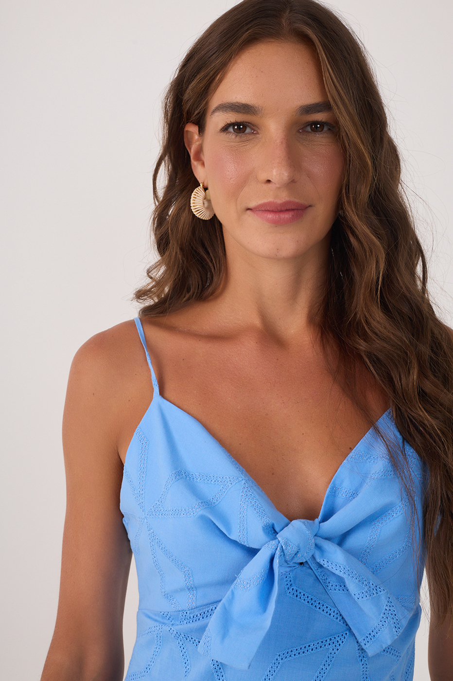 Short Knotted Bust Dress