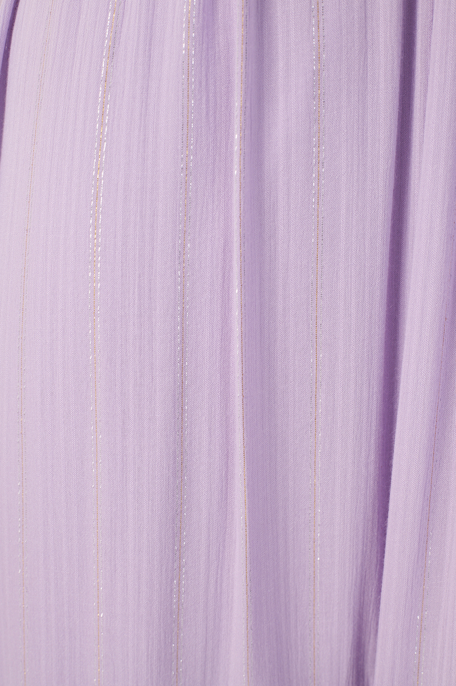 Lilac Ruffled V Neck Maxi Dress