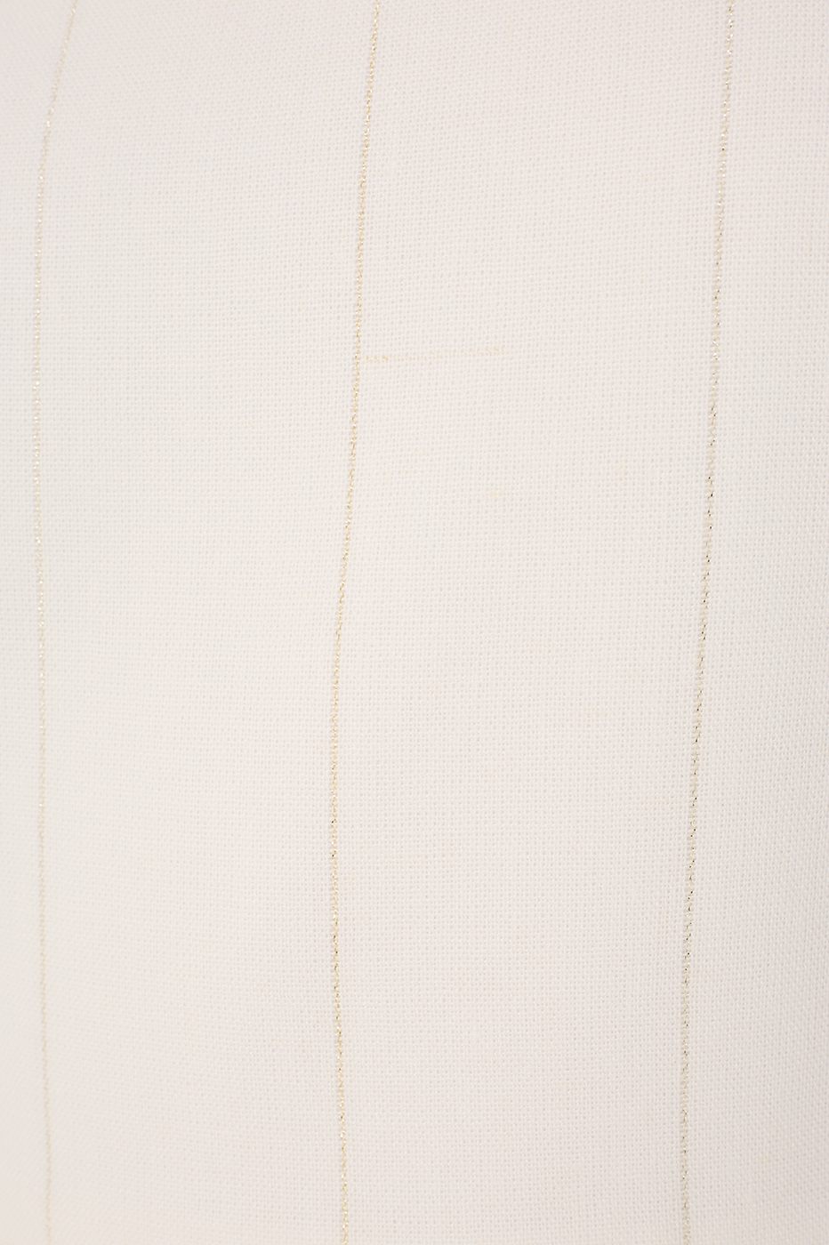 Off-White Side Slit Pinstripe Maxi Dress