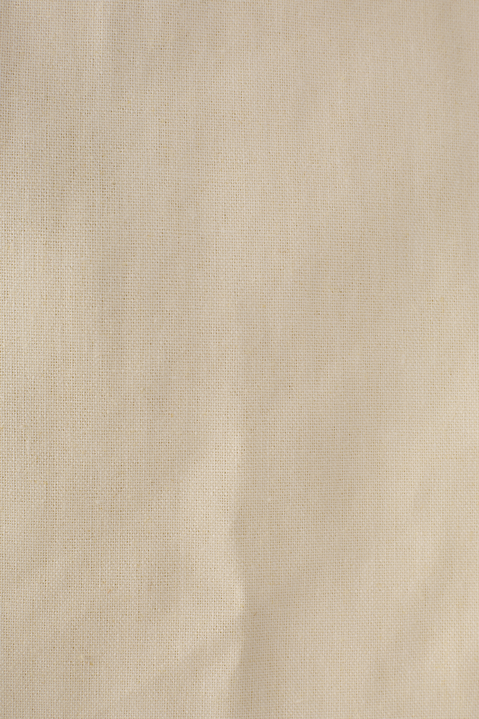 Beige V Neck Beaded Ring Linen Maxi Dress
