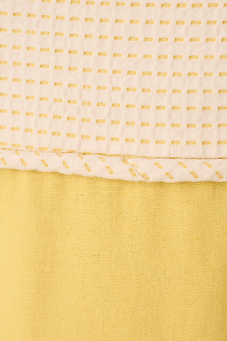 Yellow Embroidered Smocked Midi Dress