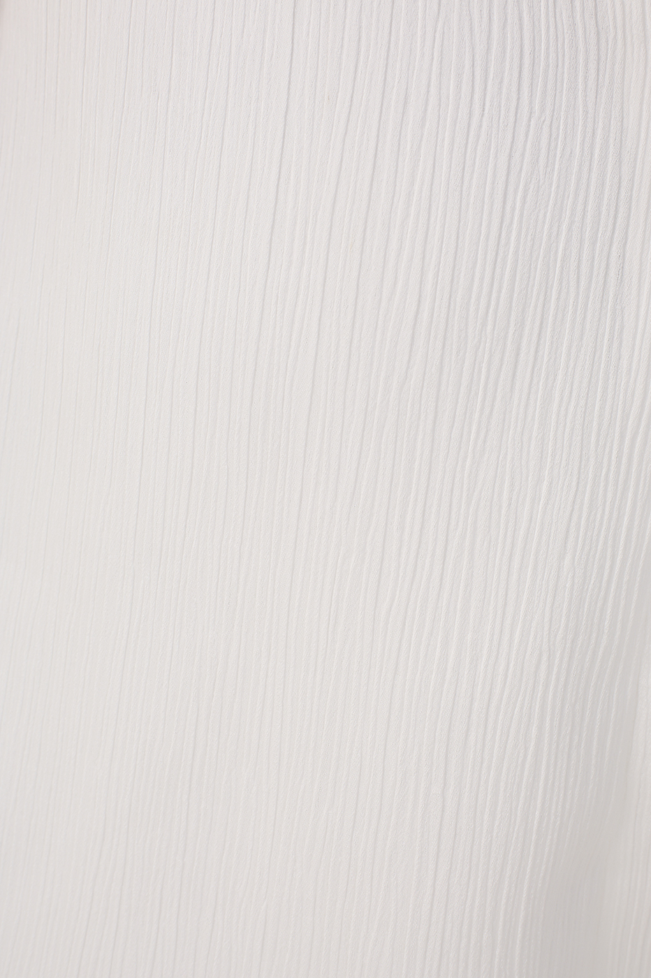 Off-White Pleated Satin Mini Dress