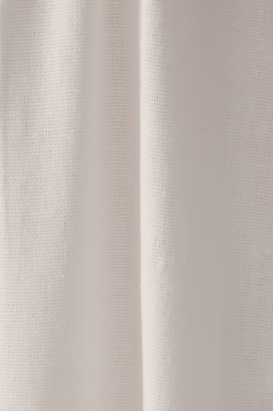 Off-White Embroidered Bust Midi Dress