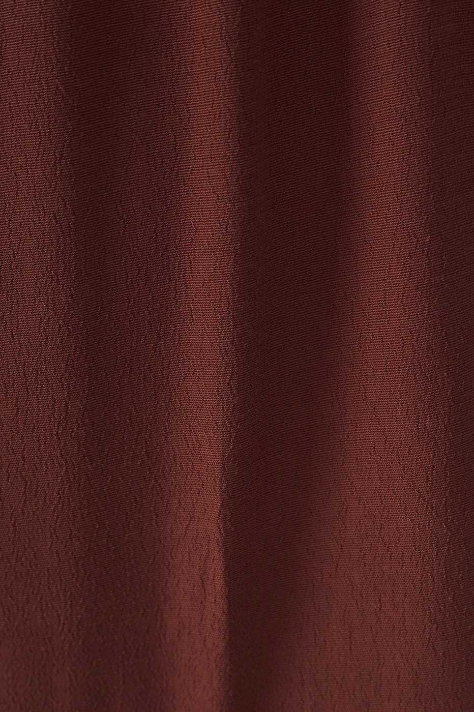 Brown Tiered Ruched Bust Midi Dress