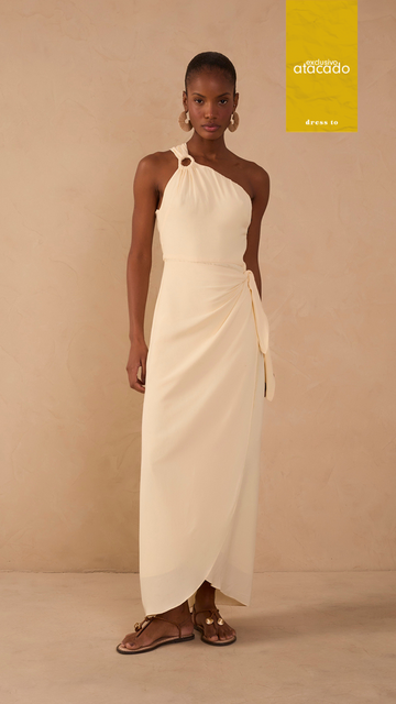 Crepe Cropped Pare? Dress