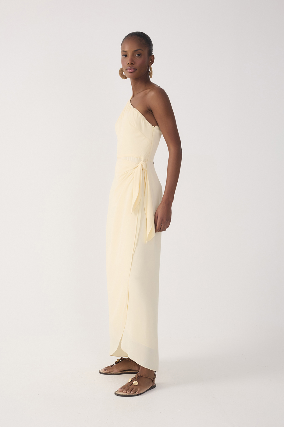 Crepe Cropped Pare? Dress