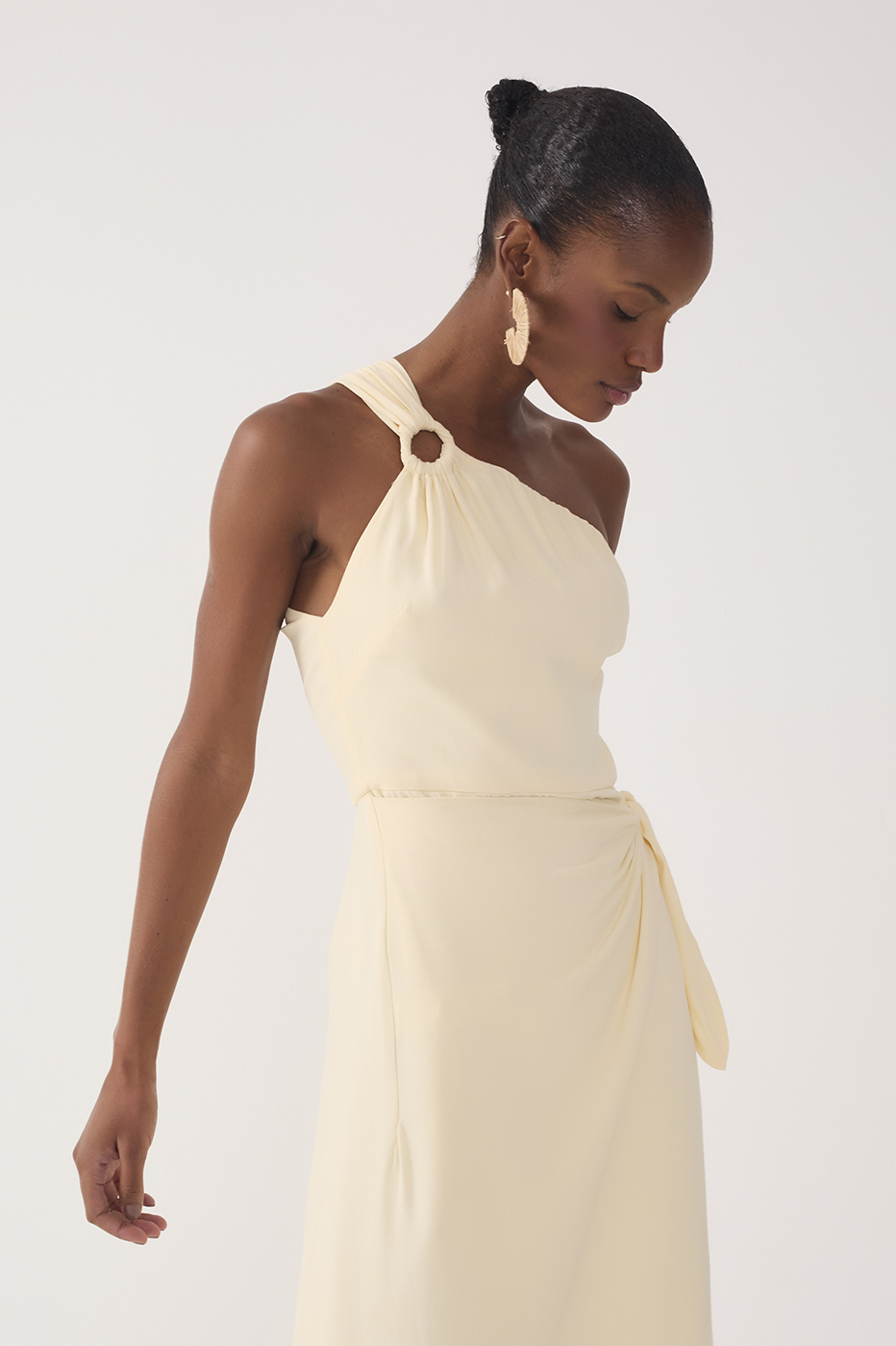 Crepe Cropped Pare? Dress