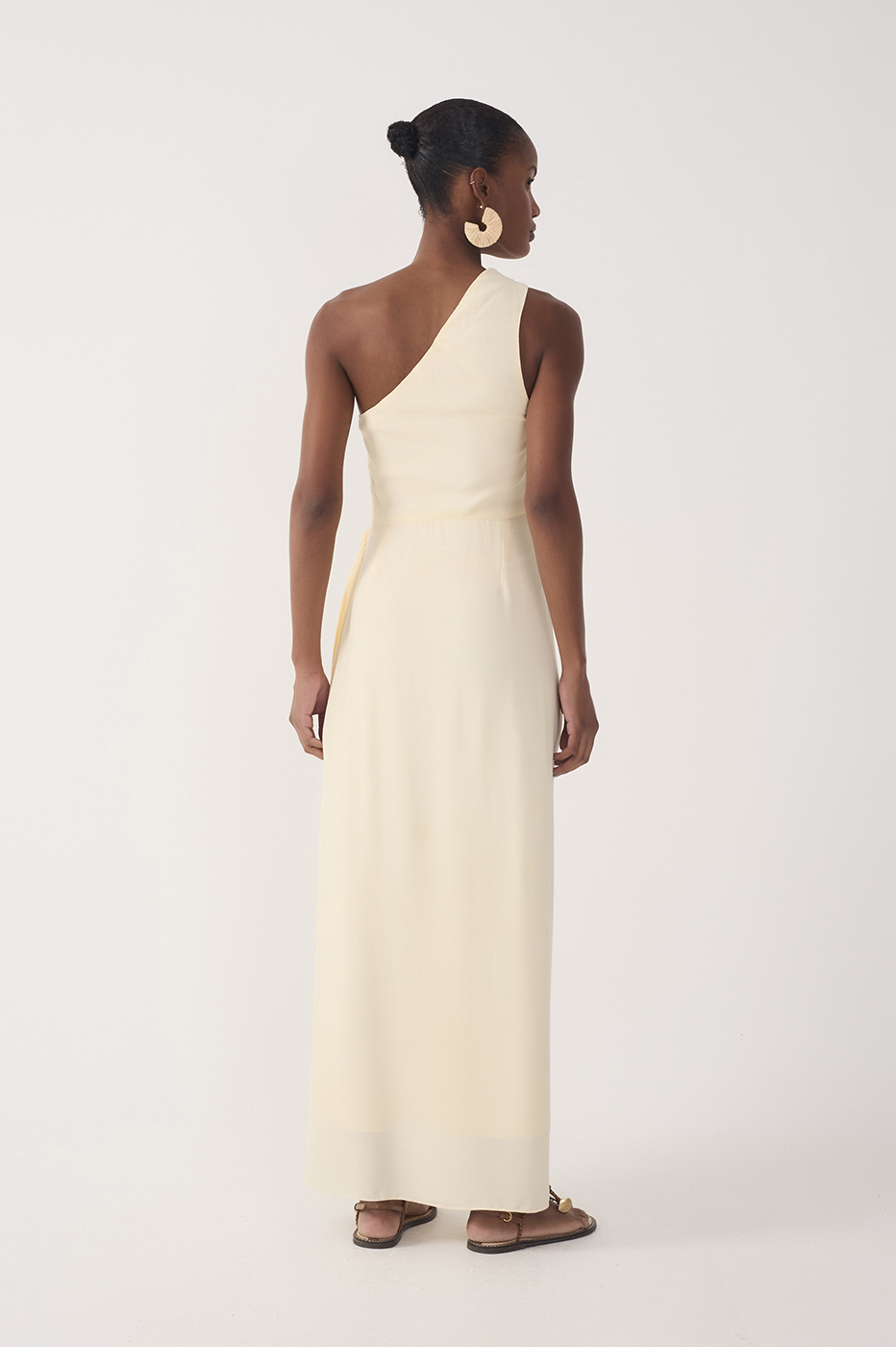 Crepe Cropped Pare? Dress
