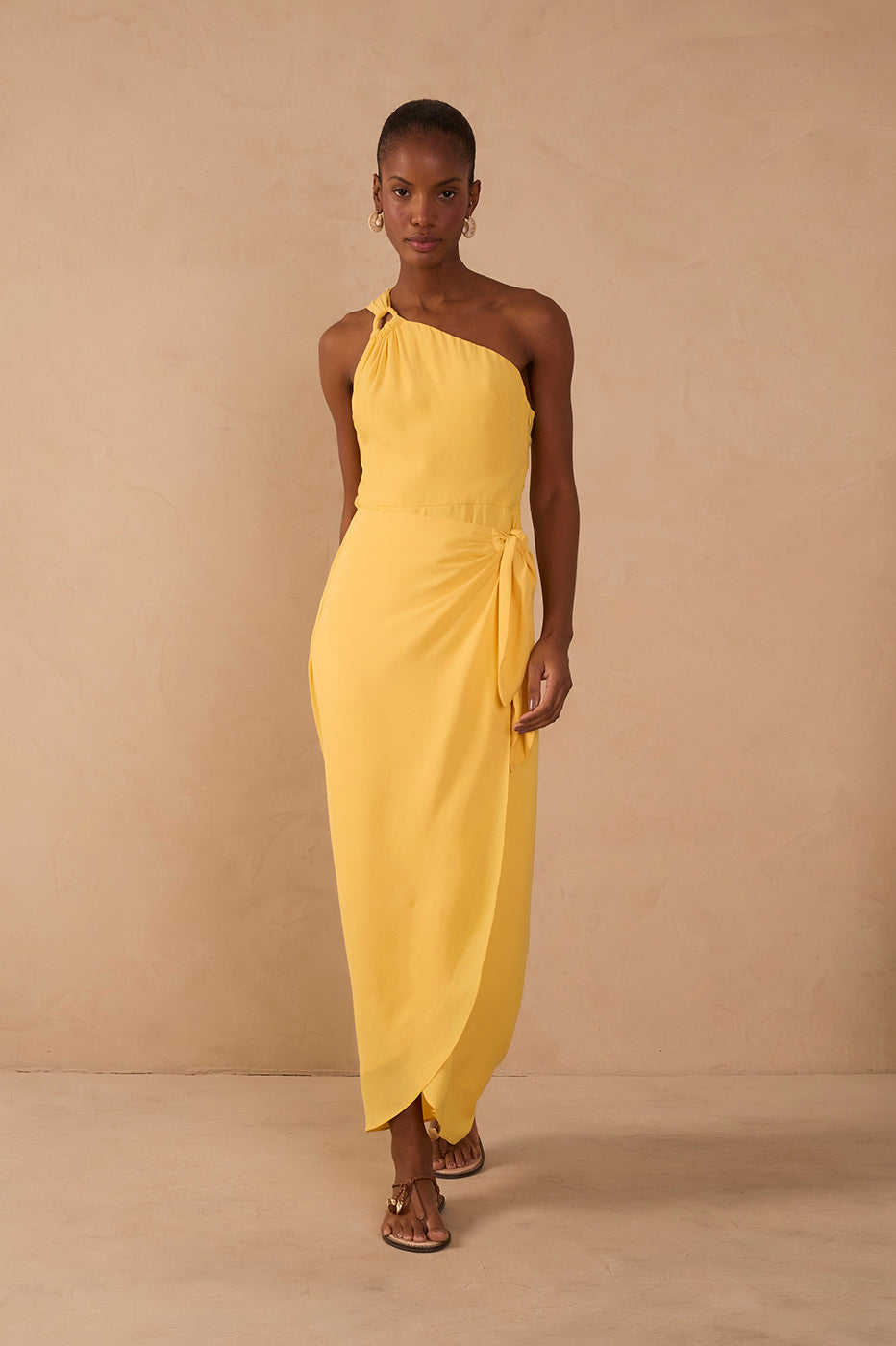 Crepe Cropped Pare? Dress