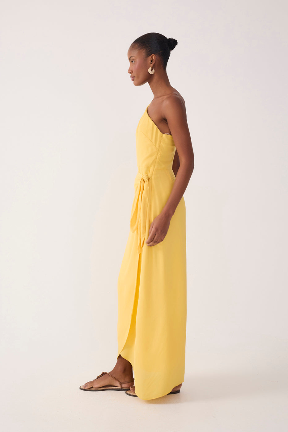 Crepe Cropped Pare? Dress