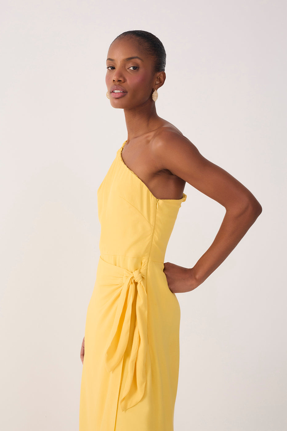 Crepe Cropped Pare? Dress