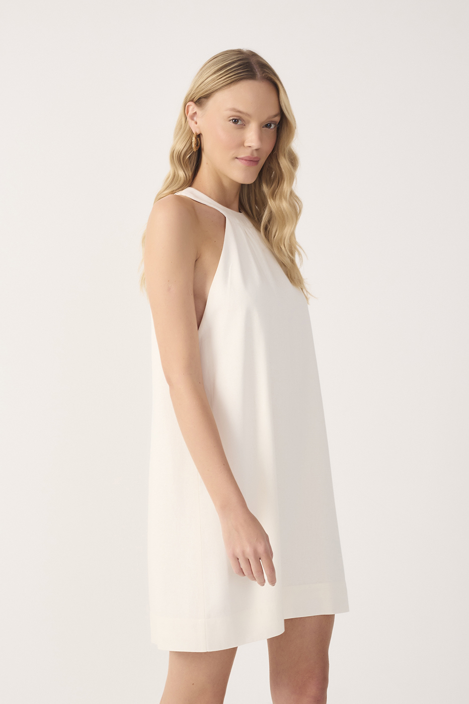 Short Linen Dress
