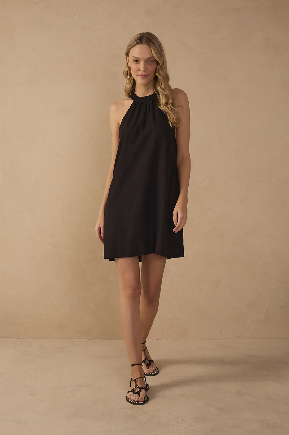 Short Linen Dress