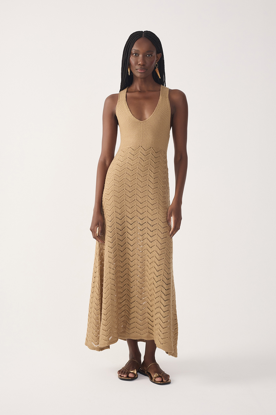 Tricot Lurex Dress