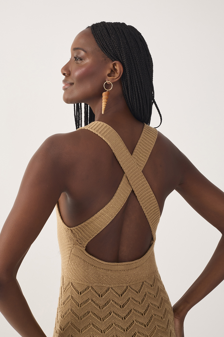 Tricot Lurex Dress