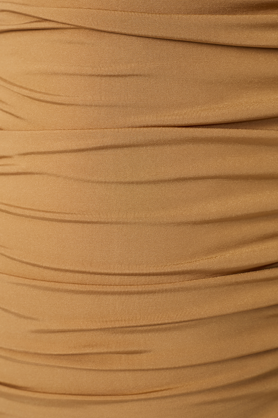 Handleless Frayed Jersey Dress