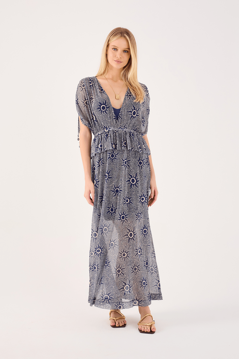 Soleil Print Tunic Dress