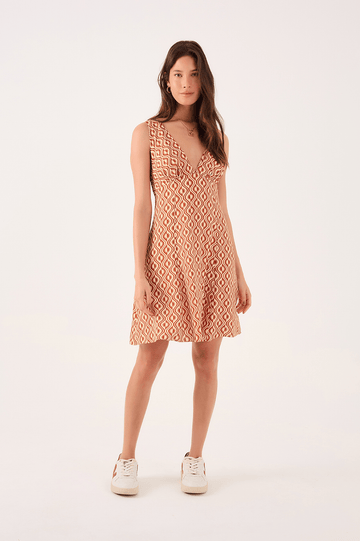 Short Itacoa Print Dress