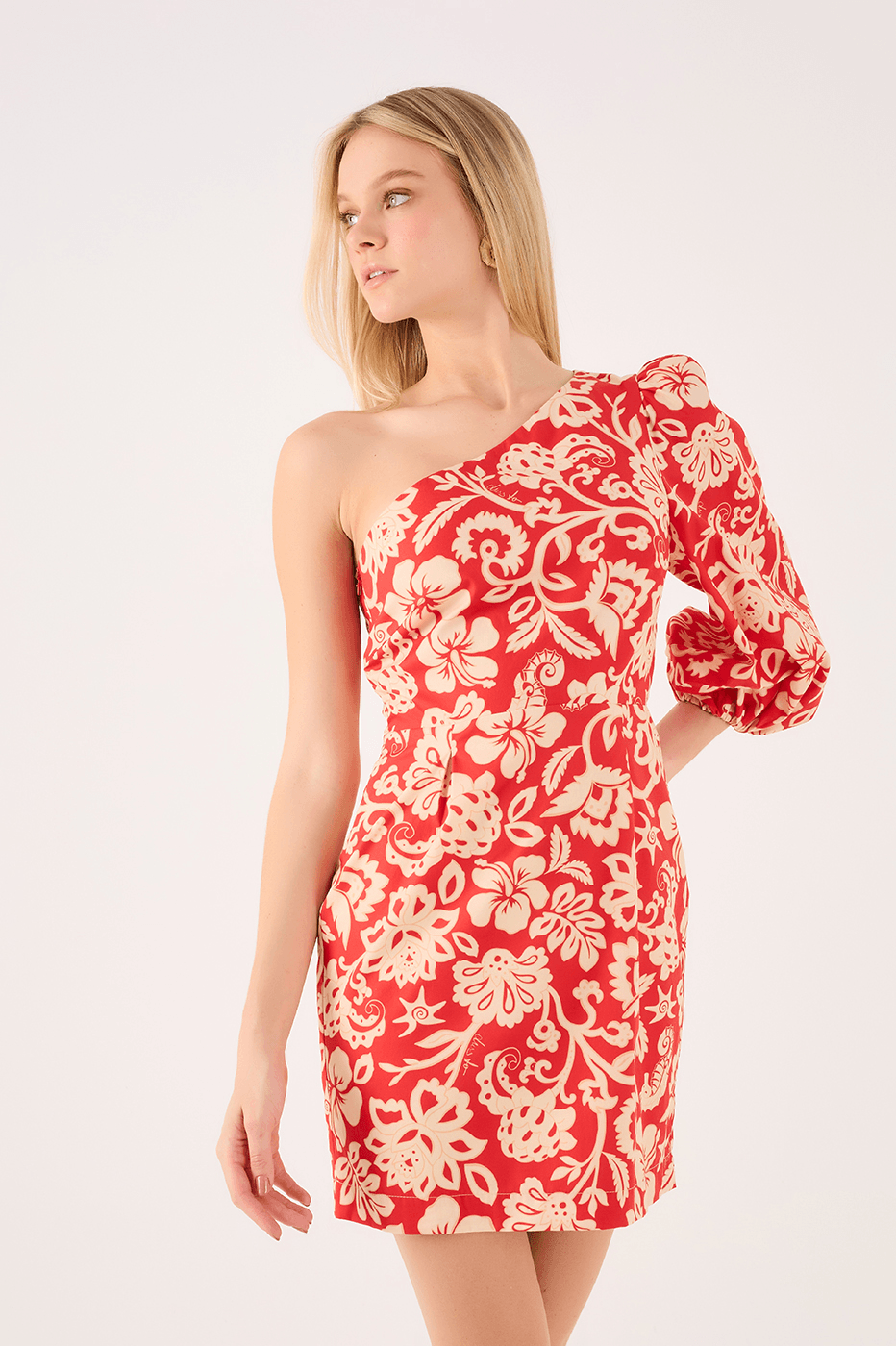 Veraneio Print Dress