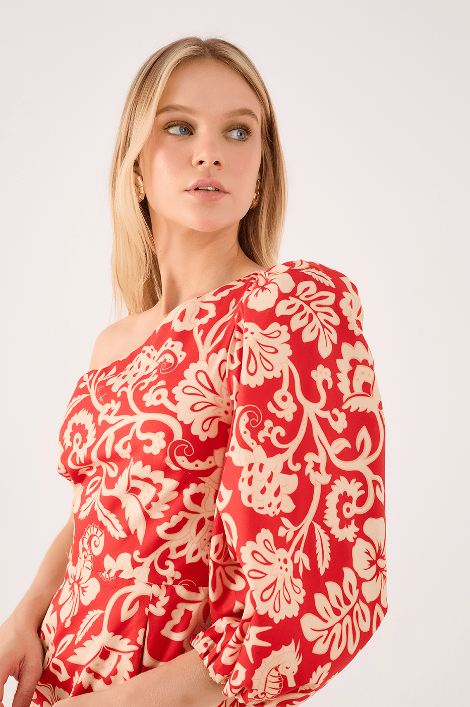 Veraneio Print Dress