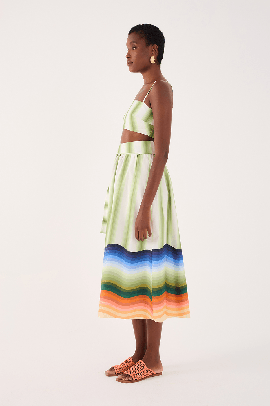 Resort Print Tricoline Set
