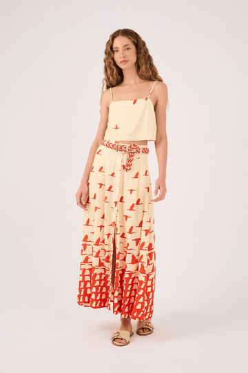 Guar¨¢s Print Linen Set