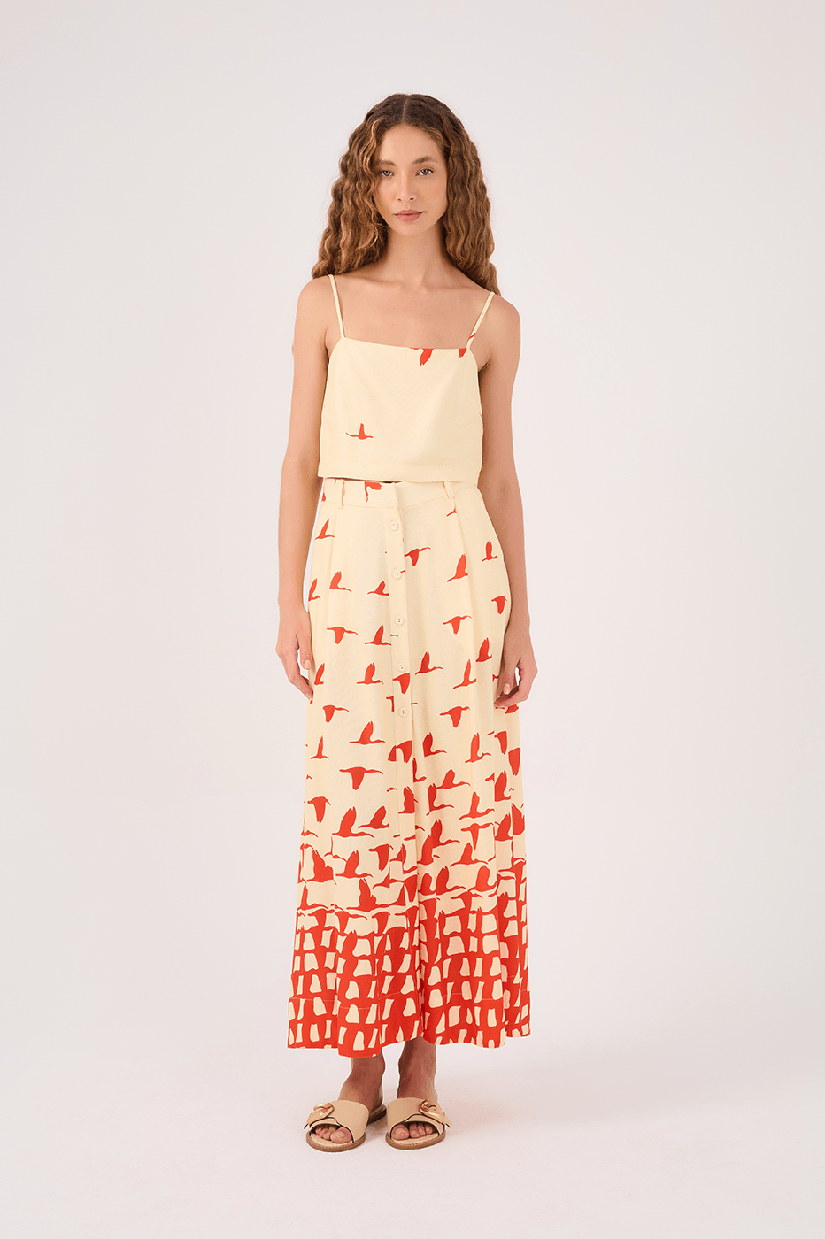 Guar¨¢s Print Linen Set