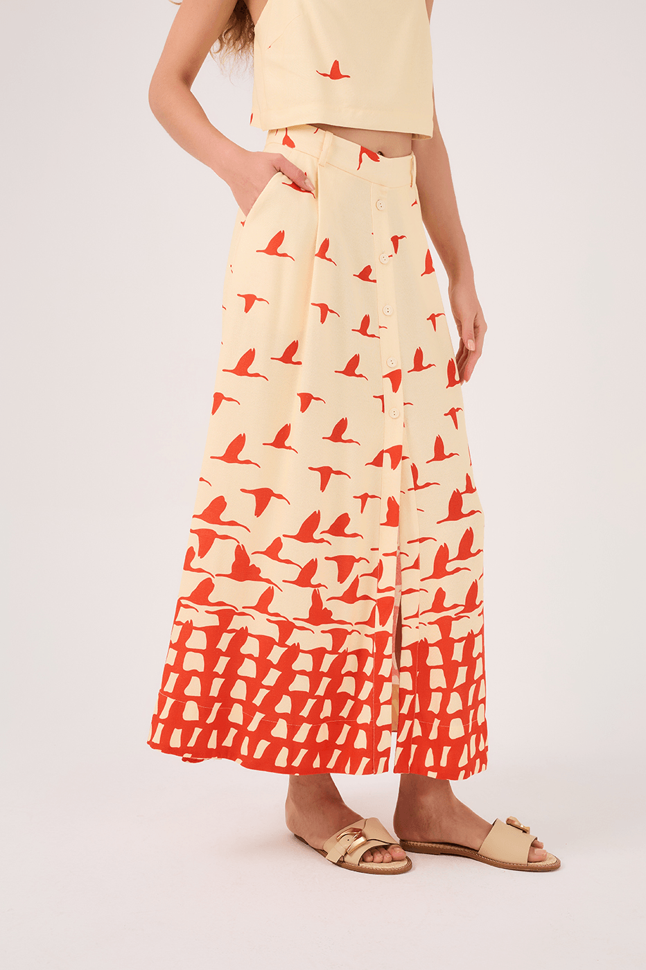 Guar¨¢s Print Linen Set