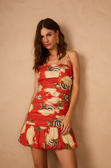 Sea Shell Print Bubble Dress