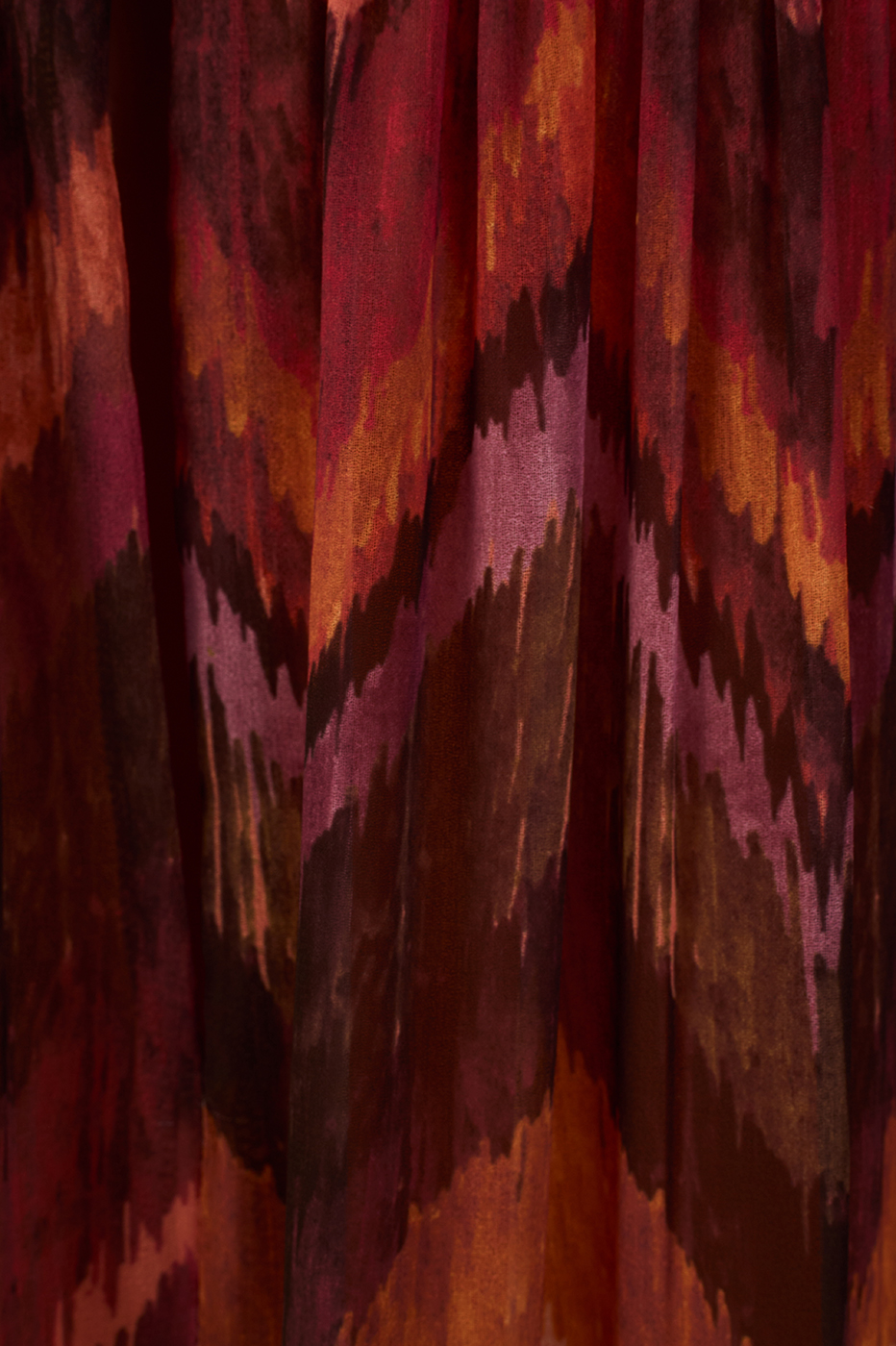 Ikat Print Dress