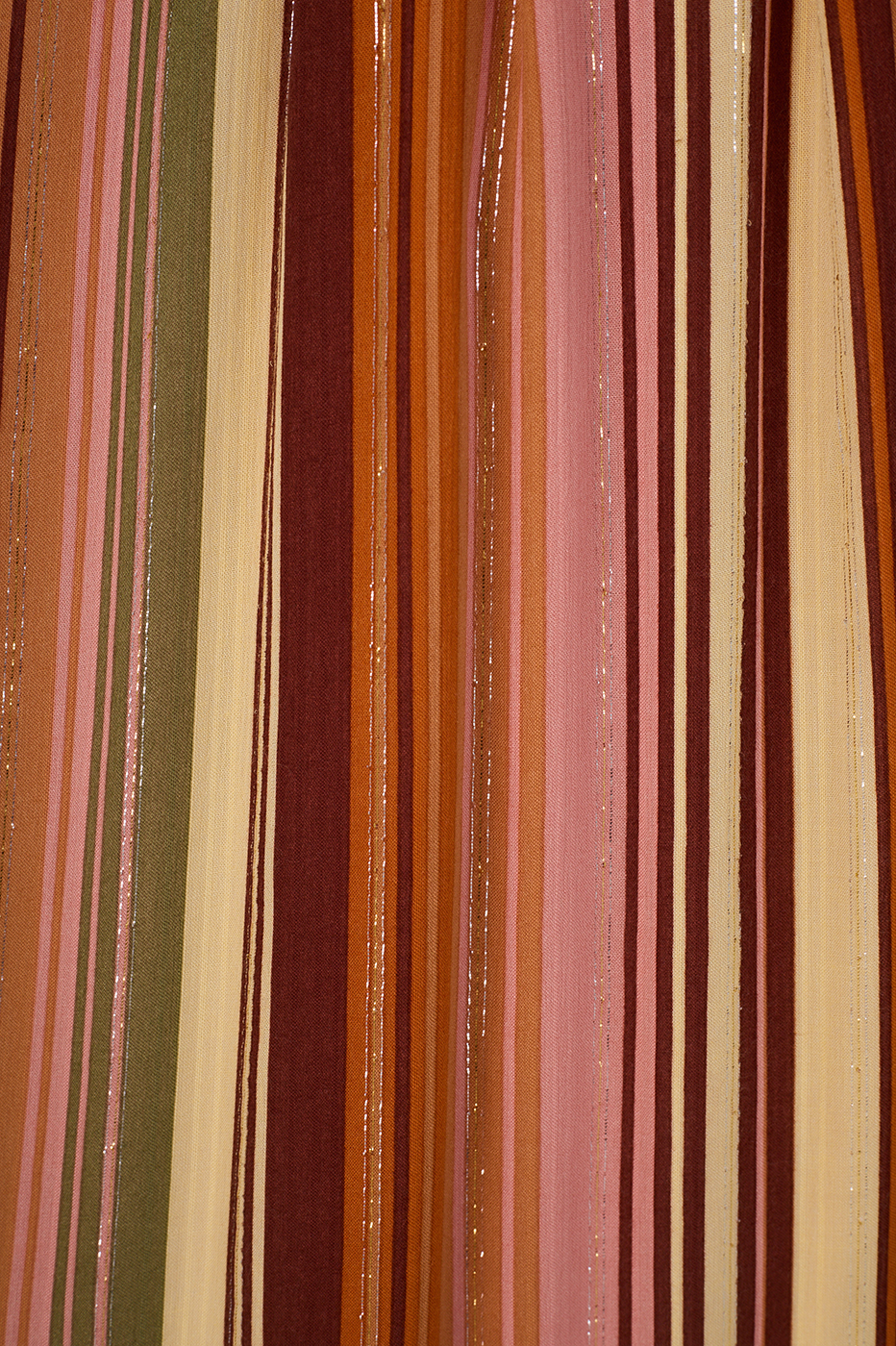 Multicolor Bosque Lurex Maxi Dress
